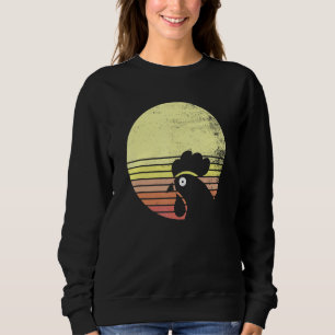 Cheeky Chicken Retro Sunset Sweatshirt