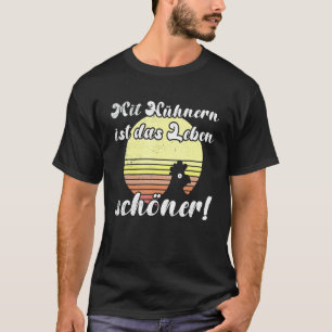 Cheeky Chicken Sunset Chicken Experience Is Beauti T-Shirt