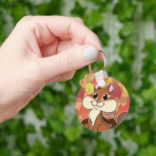 Cheeky Chipmunk - Key Ring