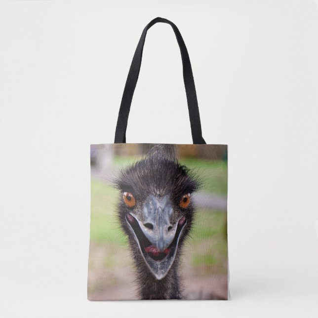 Cheeky Emu Tote Bag (Front)