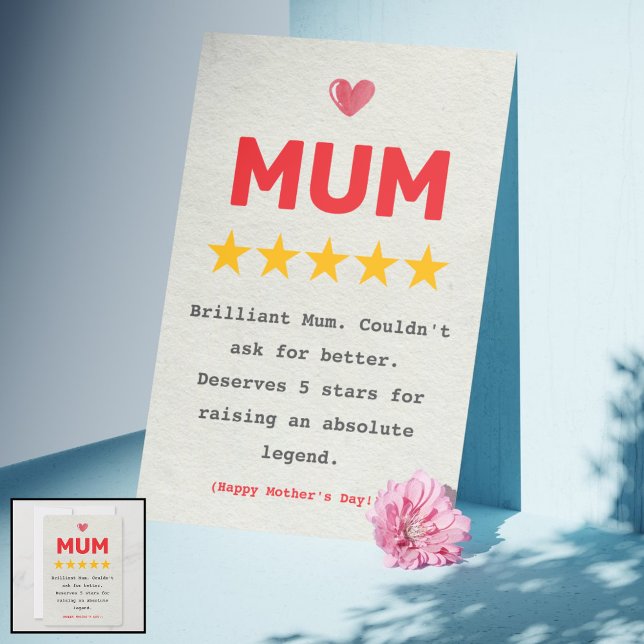 Cheeky & Funny Mother's Day Card for Mum – Perfect (Cheeky & Funny Mother's Day Card for Mum – Perfect UK Birthday, Christmas Greeting Card with Humour)