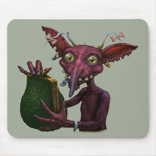 Cheeky Imp Mouse Pad (Front)