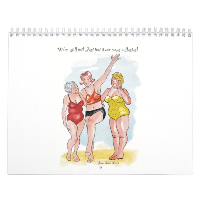 Cheeky Ladies Calendar (Cover)