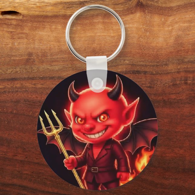 Cheeky little Devil Key Ring (Front)