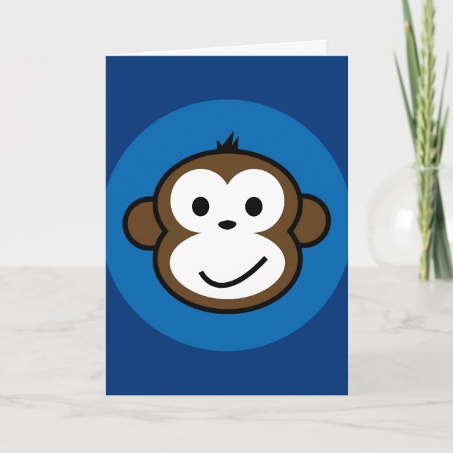 Cheeky Monkey Card (Front)