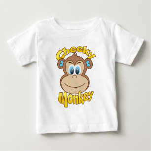 Cheeky Monkey for boys Baby T-Shirt