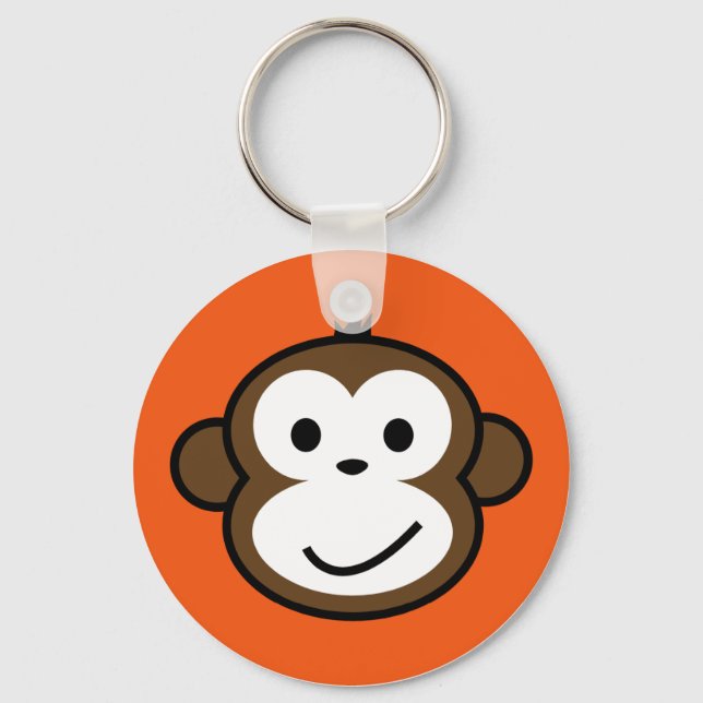 Cheeky Monkey Key Ring (Front)