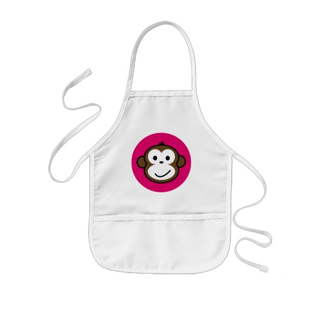 Cheeky Monkey Kids Apron (Front)
