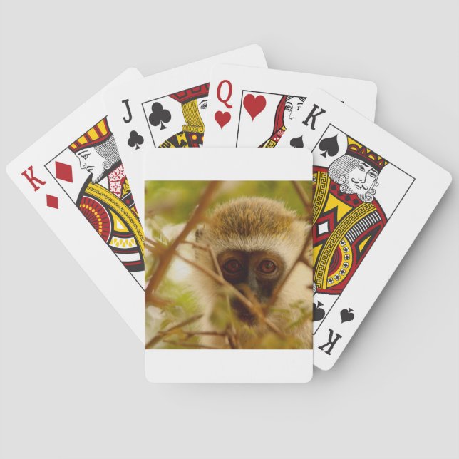 Cheeky Monkey. Playing Cards (Back)