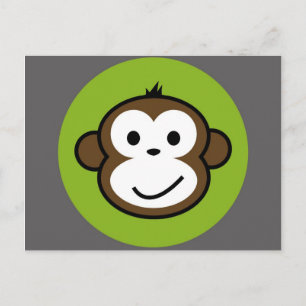 Cheeky Monkey Postcard