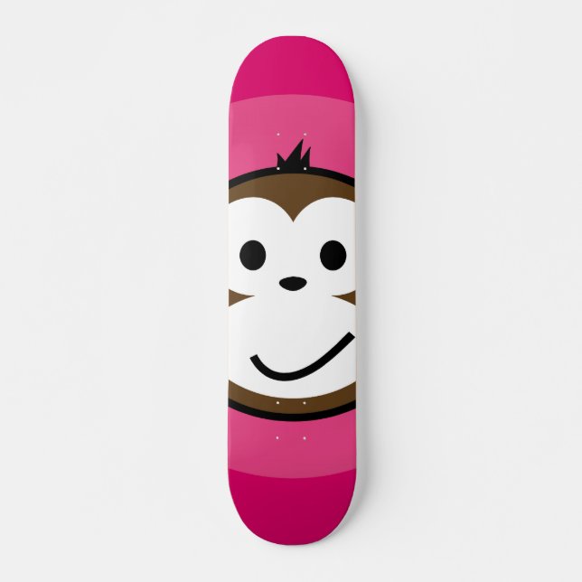 Cheeky Monkey Skateboard (Front)
