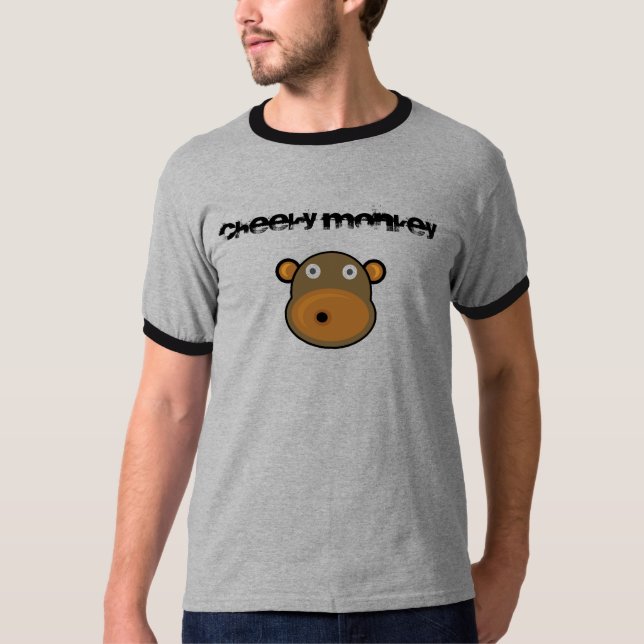 CHEEKY MONKEY T-Shirt (Front)