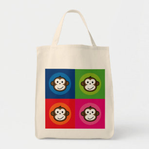 Cheeky Monkey Tote Bag