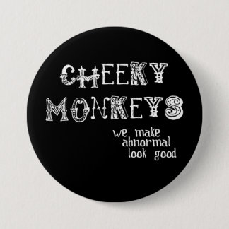 Cheeky Monkeys Button