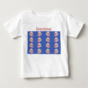 Cheeky pink teddies baby t-shirt