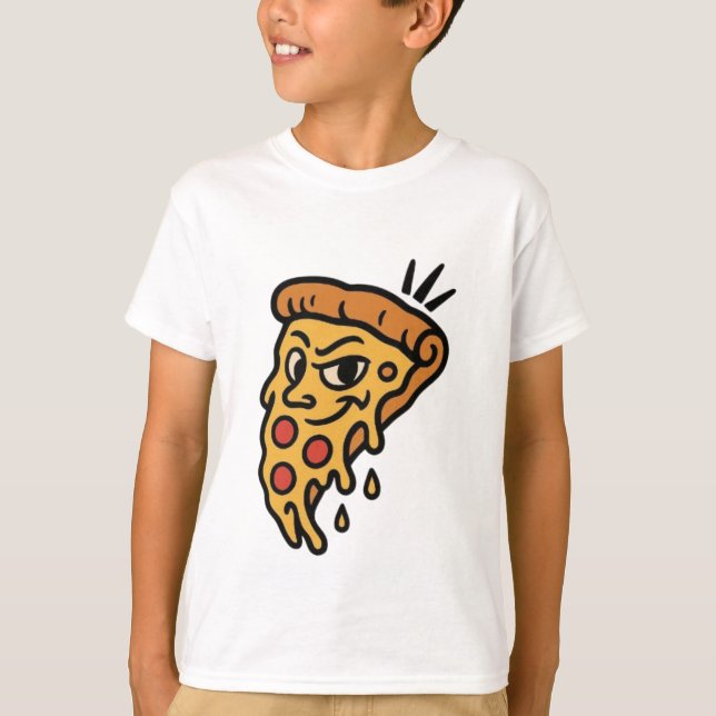 🍕 Cheeky Pizza Slice T-Shirt (Front)