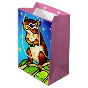Cheeky, Playful Chipmunk Pal Medium Gift Bag