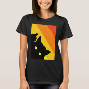 Cheeky Rude Cat Giving The Middle Finger T-Shirt