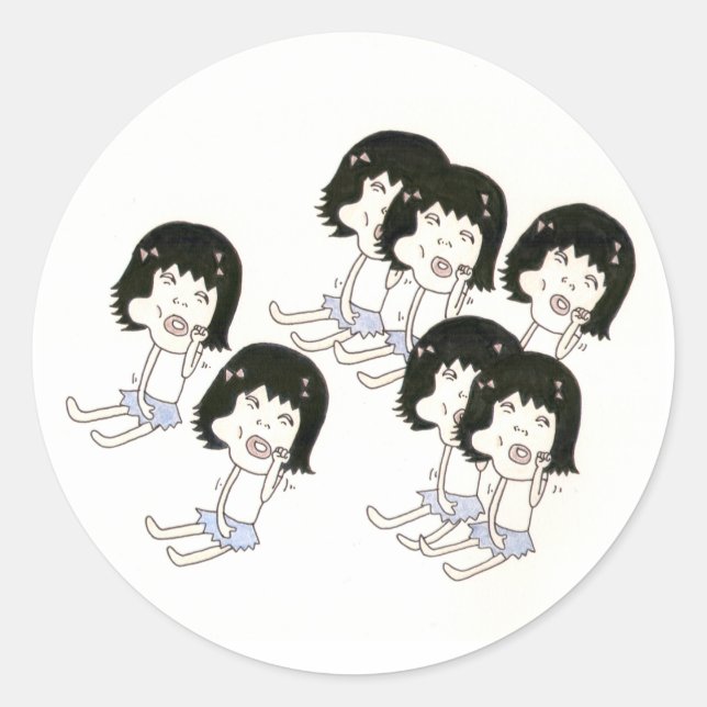 Cheeky stickers (Front)