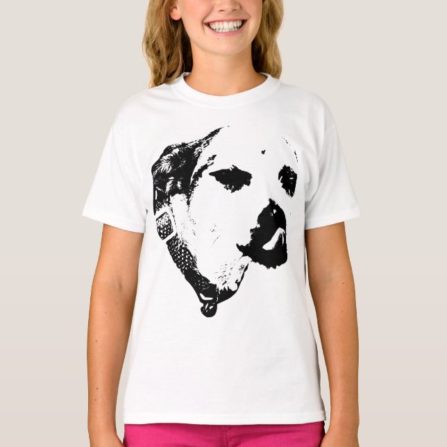  Cheeky Terrier Tee – Wink and Lick Art Print (Front)