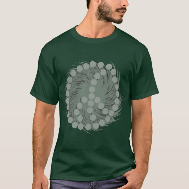 Cheeky Whirled Peas Design T-Shirt (Front)