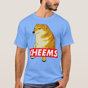 Cheems Red Label  T-Shirt