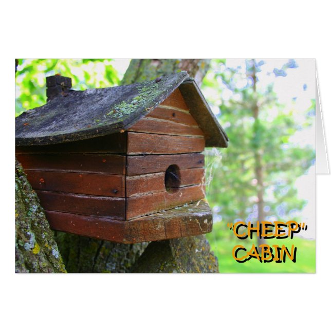 CHEEP CABIN (Front Horizontal)