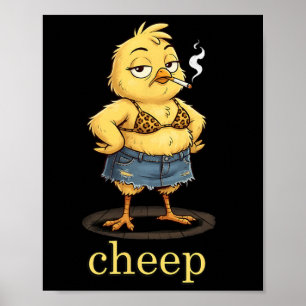 Cheep Inappropriate Easter Poster