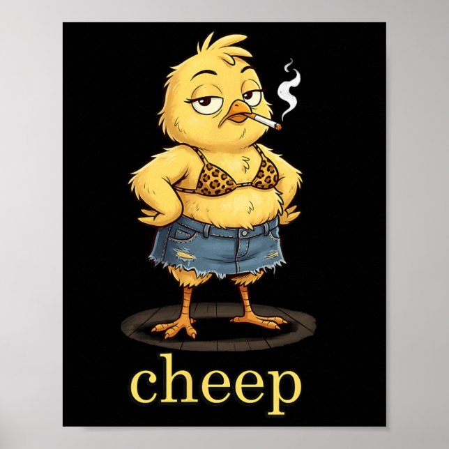 Cheep Inappropriate Easter  Poster (Front)