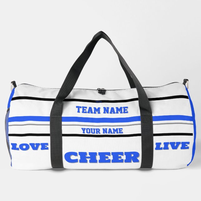 Cheer backpacks cheerleading school personalised W (Back)