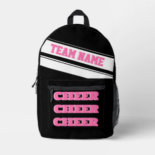 Cheer backpacks cheerleading school rose pink