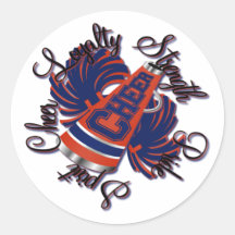 Cheer Blue and Orange Qualities