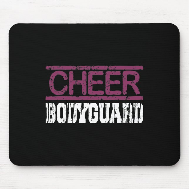 Cheer Bodyguard Cheerleader Brother  Mouse Pad (Front)