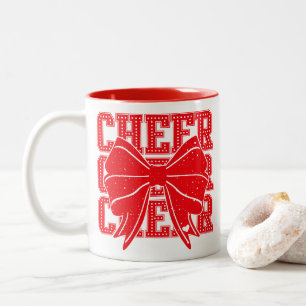 Cheer Bow  Two-Tone Coffee Mug