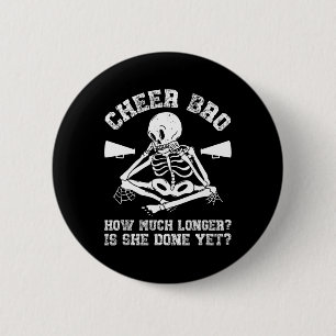 Cheer Brother Funny Cheerleader Brother Cheerleadi 6 Cm Round Badge