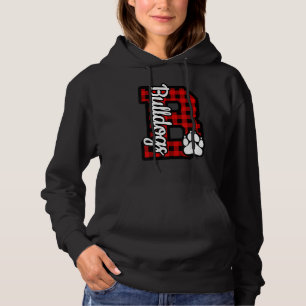 Cheer Bulldogs School Sports Fan Team Spirit Buffa Hoodie