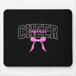 Cheer Captain Coquette Cheerleader Captain Mouse Pad