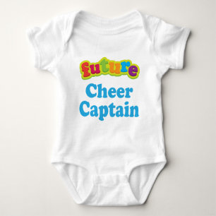 Cheer Captain (Future) Infant Baby T-Shirt Baby Bodysuit