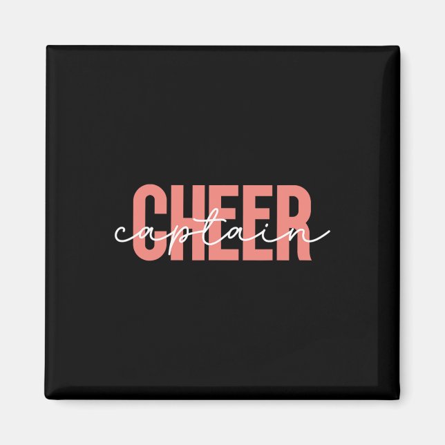 Cheer Captain Proud Cheerleader Captain _1  Magnet (Front)