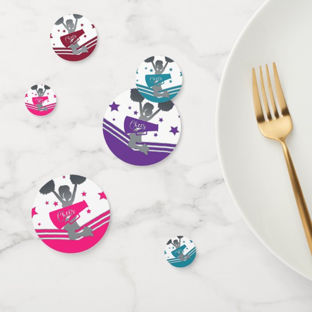 Cheer Cheer-leading Girls Birthday Party Confetti (Group)