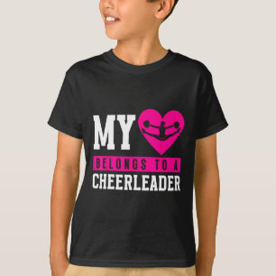 Cheer Cheerleader Girls Pf0 Uni- T-Shirt