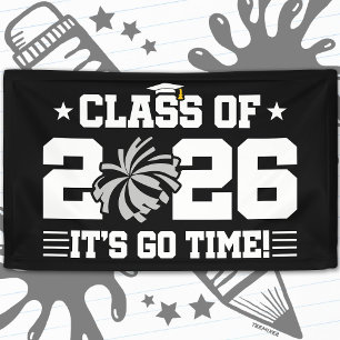 Cheer Cheerleader Graduation Class of 2026 Senior Banner