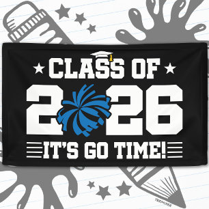 Cheer Cheerleader Graduation Class of 2026 Senior Banner