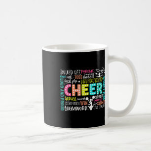 Cheer Cheerleader Sport Team Funny Cheerleading Wo Coffee Mug