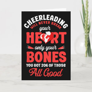 Cheer Cheerleading Cheerleading Will Never Break Y Card