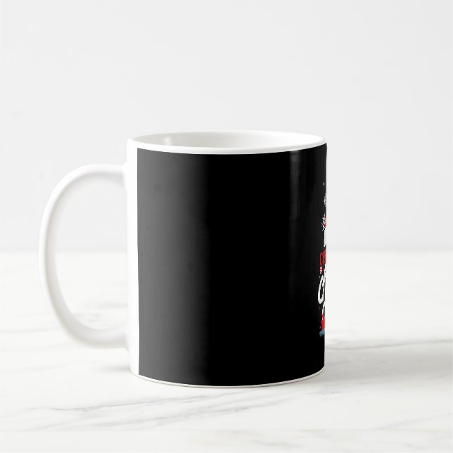 Cheer Cheerleading Christmas Cheer Coffee Mug (Left)