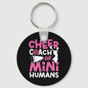 Cheer Cheerleading Coach Cheer Coach Of Mini Human Key Ring