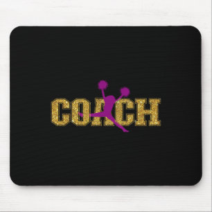 Cheer Cheerleading Coach Coach Mouse Pad