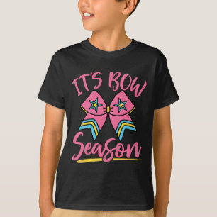 Cheer Cheerleading Coquette Bow Competition Team S T-Shirt
