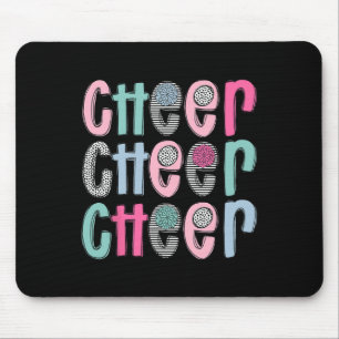 Cheer Cheerleading For Cheerleader Girl Teen Squad Mouse Pad